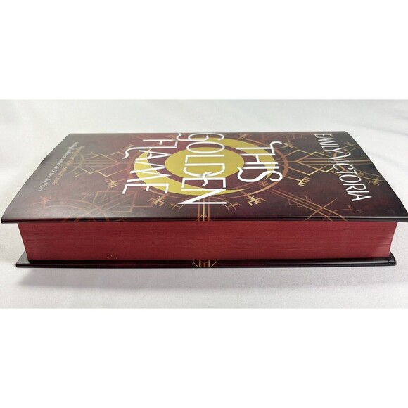 This Golden Flame by Emily Victoria 2021 Hardback Signed Edition - Picture 5 of 9